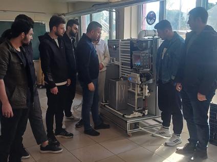 Tesisat Servis Hizmetleri dersi kapsamında kombi arızaları incelenmiştir