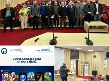 Fakültemizde Uluslararasılaşma Stratejimiz Konulu Bilgilendirme Toplantısı Düzenlendi