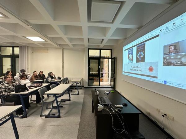 FTR 3007 - Fizyoterapide Özel Konular Dersine Sektör Temsilcisi Dr. Öğr. Üyesi Ali Zorlular Katıldı