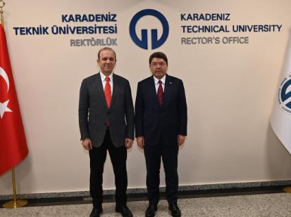 Minister of Justice Yılmaz TUNÇ Visited Our University