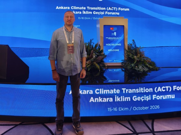 Doç. Dr. Koray ÖZŞEKER, Ankara İklim Geçişi Forumuna Katıldı