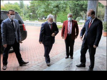 Prof. Dr. Mustafa Sıtkı BİLGİN, Rektörümüzü Ziyaret Etti