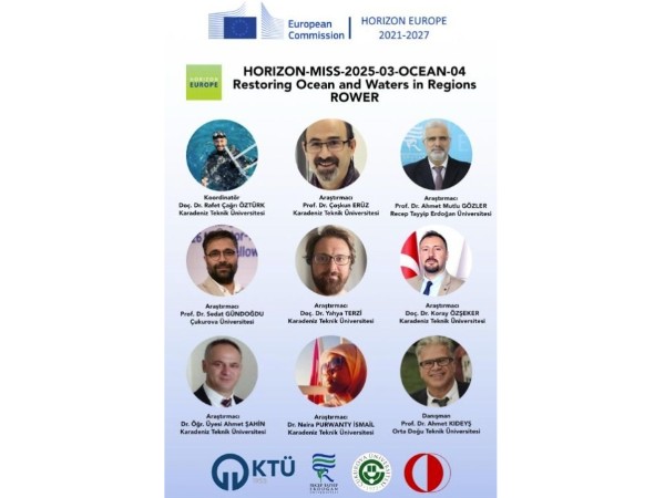 Prof.Dr. Coşkun ERÜZ'a HORIZON-MISS-2025-03-OCEAN-04 Proje Desteği