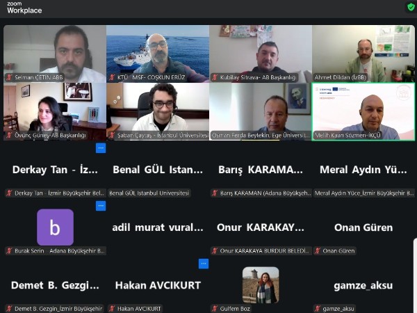 Prof. Dr. Coşkun ERÜZ, AB Başkanlığı InterregNext Akdeniz Programı - Proje uygulama deneyim paylaşım toplantısına katıldı