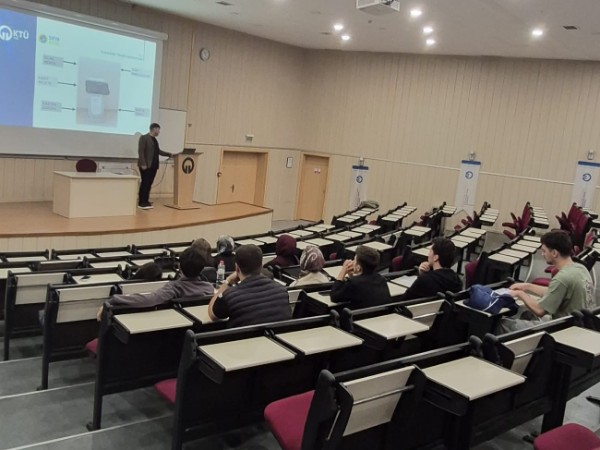 KTÜ Sıfır Atık Koordinatörlüğünden Bölümümüz Öğrencilerine Eğitim