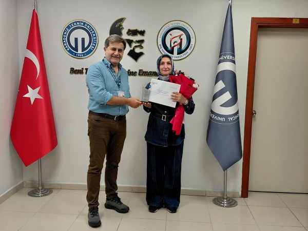 Fakültemizden Hediye EKİCİ'ye Anlamlı Veda