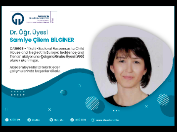 Dr. Öğr. Üyesi Samiye Çilem BİLGİNER COST Programına Çalışma Grubu Üyesi (WG) Olarak Atandı!