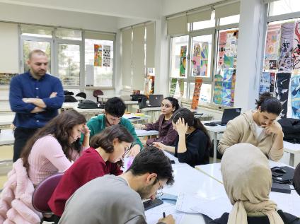 "Tasarıma Başlarken Uygulamayı Düşünmek" adlı Workshop etkinliği gerçekleştirilmiştir
