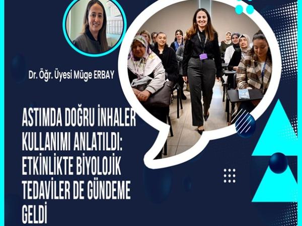 6 Mayıs 2025 Dünya Astım Günü Vesilesiyle Halka Açık Astım Toplantısı