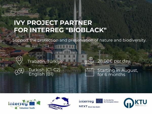 BIOBLACK project is hosting the Interreg Volunteer Youth!