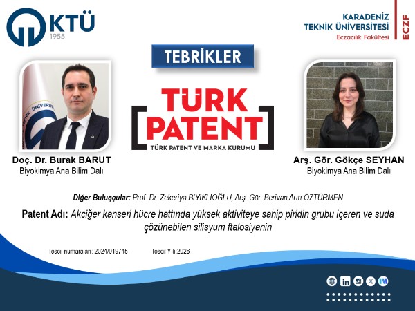 Akademisyenlerimizin Ulusal Patent Başvurusu Tescillendi