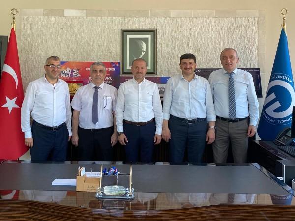 Prof. Dr. Ahmet Birinci ve Prof. Dr. Volkan Numan Bulut Fakültemizi Ziyaret Etti