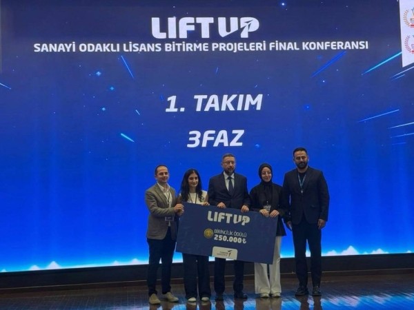 Fakültemiz Öğrencilerinden LIFT UP Programında Birincilik Başarısı