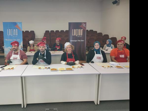 KTÜ UZEM Personeli Çikolata Hazırlama Eğitimi ve Çalıştayı'na Katıldı.