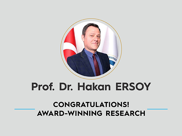 KTU Academic Receives Kemal Erguvanlı Engineering Geology Award