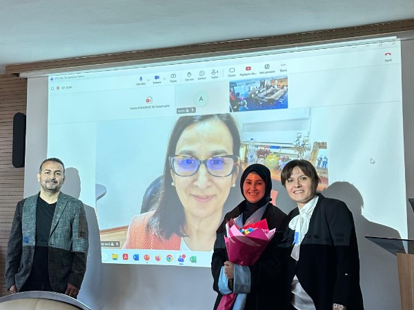 Yüksek Lisans Tez Öğrencimiz Semra KARADENİZ'in Tez Savunma Sınavı