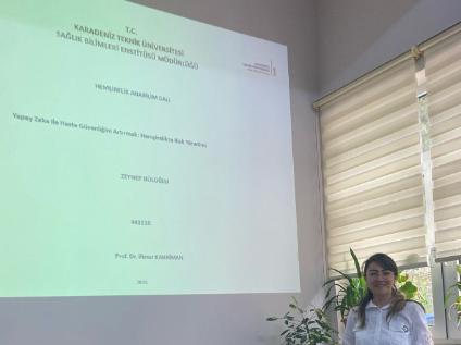 2024-2025 Eğitim Öğretim Yılı Bahar Dönemi Sağlık Bilimleri Enstitüsü Hemşirelik Anabilim Dalı Semineri