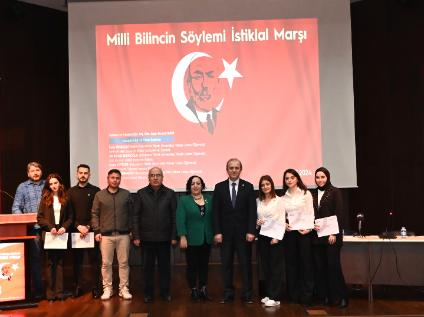 İstiklal Marşımızın Kabulünün 103. Yıl Dönümünde, Üniversitemizde "Milli Bilincin Söylemi: İstiklal Marşı" Paneli Düzenlendi