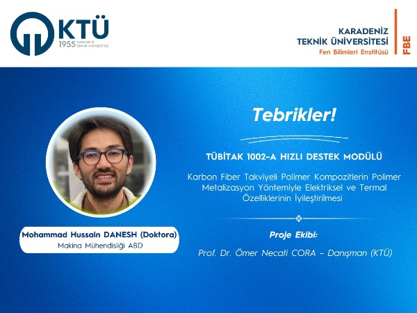 Doktora Öğrencimizden Önemli Başarı