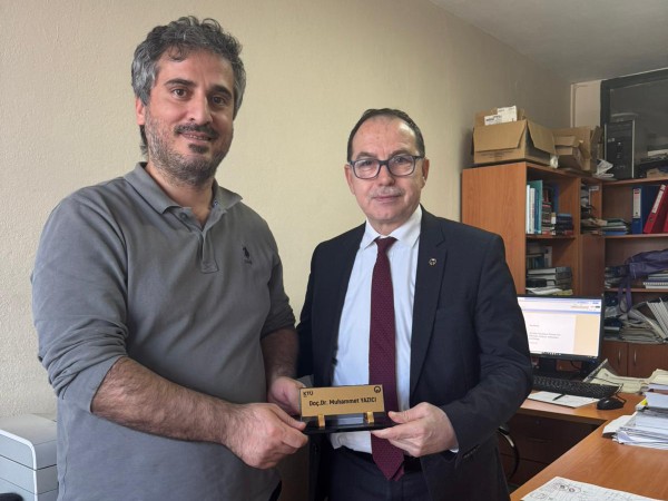 Doç. Dr. Muhammet YAZICI'ya Akademik Yükselme Ziyareti