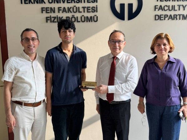 Arş. Gör. Mehmet Sinan ERGUN'a Tebrik Ziyareti