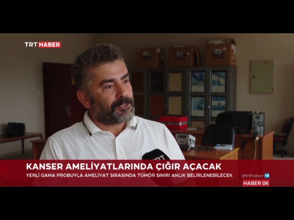 Bölümümüz Öğretim Üyesi Prof. Dr. Tuncay BAYRAM'ın yürütücüsü olduğu TÜSEB B Grubu Ar-Ge projesi TRT Haber tarafından haberleştirildi