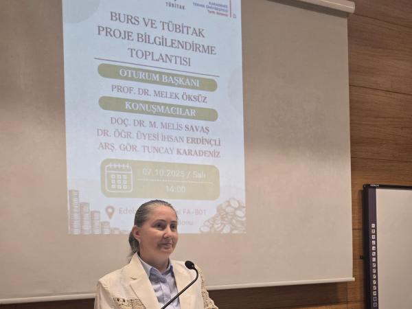 Burs ve Proje Bilgilendirme Toplantımız Yapılmıştır