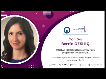 Akademisyenimize TÜBİTAK Proje Desteği