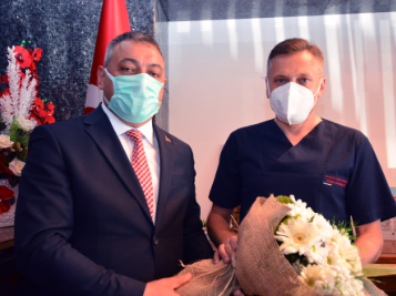 Ak Parti Ortahisar İlçe Başkanı Selahaddin ÇEBİ Hastanemizi Ziyaret Etti