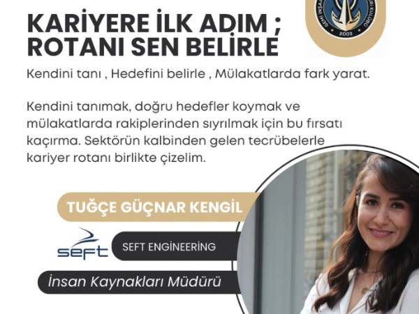 GEMDTEK Tarafından "Kariyere İlk Adım: Rotanı Sen Belirle" Etkinliği Gerçekleştirildi