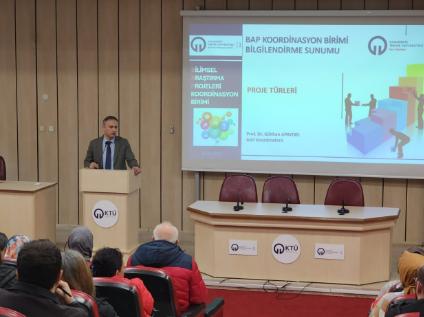 Bilimsel Araştırma Projeleri (BAP) Bilgilendirme Semineri Gerçekleştirildi