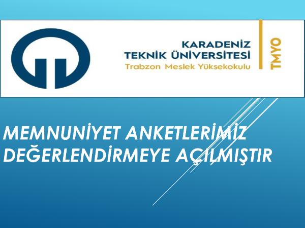 Meslek Yüksekokulumuz Memnuniyet Anketleri  
