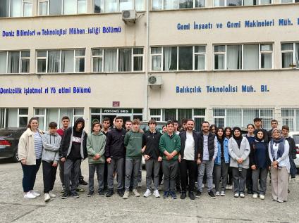 Of Şehit Necmi Çakır Anadolu Lisesi Öğrencileri Bölümümüzü Ziyaret Etti