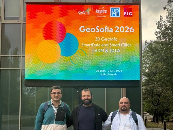 3D Geoinfo Konferansı'na Bölümümüzden Katılım