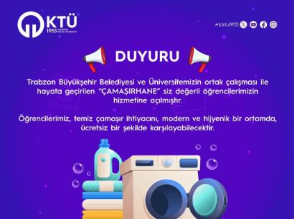 Çamaşırhane Hizmete Girdi
