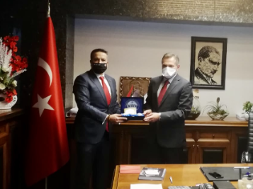 İl Emniyet Müdürümüz Metin Alper Hastanemizi Ziyaret Etti