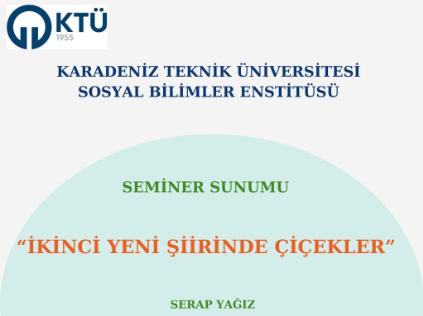 Seminer Sunumu