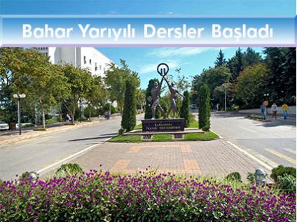 2023-2024 akademik yılı bahar dönemi 19 Şubat tarihinde başladı.