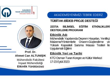 TÜBİTAK-BİDEB Proje Desteği