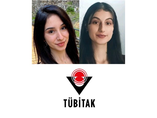 Lisans Öğrencilerimiz Sevgi ÇELİK ve Sena Yaren TERCANLIOĞLU'ndan TÜBİTAK Proje Başarısı