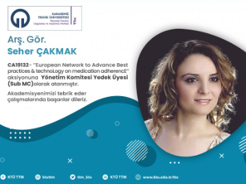 Akademisyenimizden COST Programında Başarı: Arş. Gör. Seher ÇAKMAK