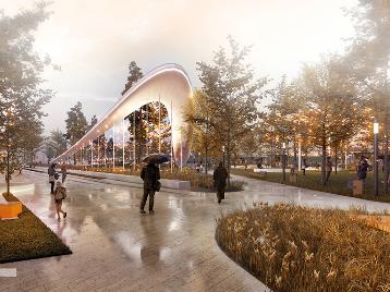 Adana Büyükşehir Belediyesi 5 Ocak Parkı ve Yakın Çevresi Kentsel Tasarım Yarışması 1. Mansiyon Ödülü