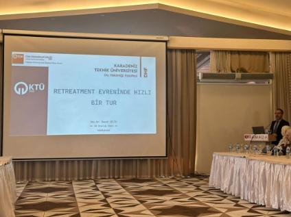 "Retreatment Evreninde Hızlı Bir Tur" ve "İmplantüstü Protezler"