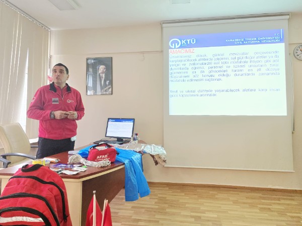 Bölümümüzde Yangın ve Acil Durum Eğitimi Gerçekleştirildi