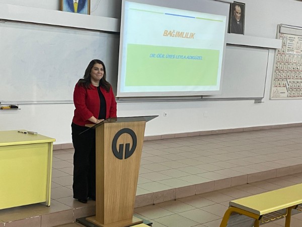 Bölümümüzde "Zararlı Alışkanlıklar ve Sağlık" Konulu Seminer Düzenlendi