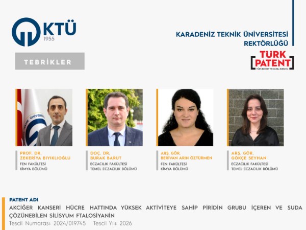 Akademisyenlerimizin Ulusal Patent Başarısı