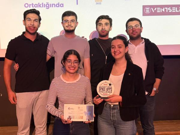 NASA Space Apps Challenge Trabzon Stage First Place