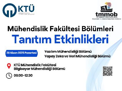 Yazılım Mühendisliği Bölümü ve Yapay Zeka ve Veri Mühendisliği Bölümü Tanıtım Etkinliği