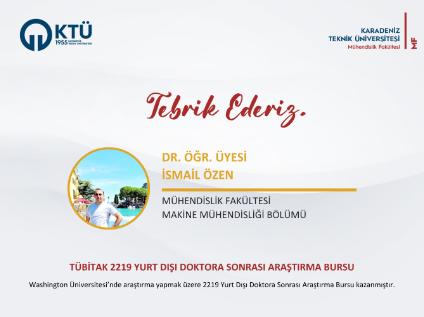 Yurt Dışı Doktora Sonrası Araştırma Bursu