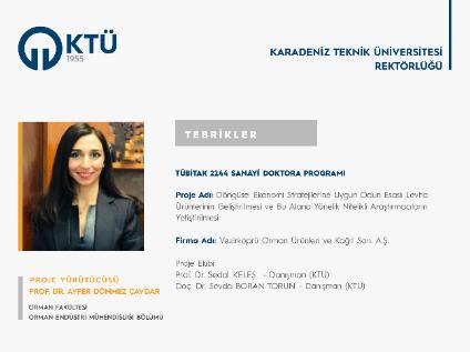 Üniversitemiz Akademisyenlerinin Üniversite Sanayi İş Birliğine Katkısı